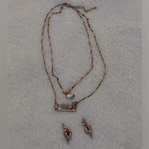 Alice in wonderland jewelry set